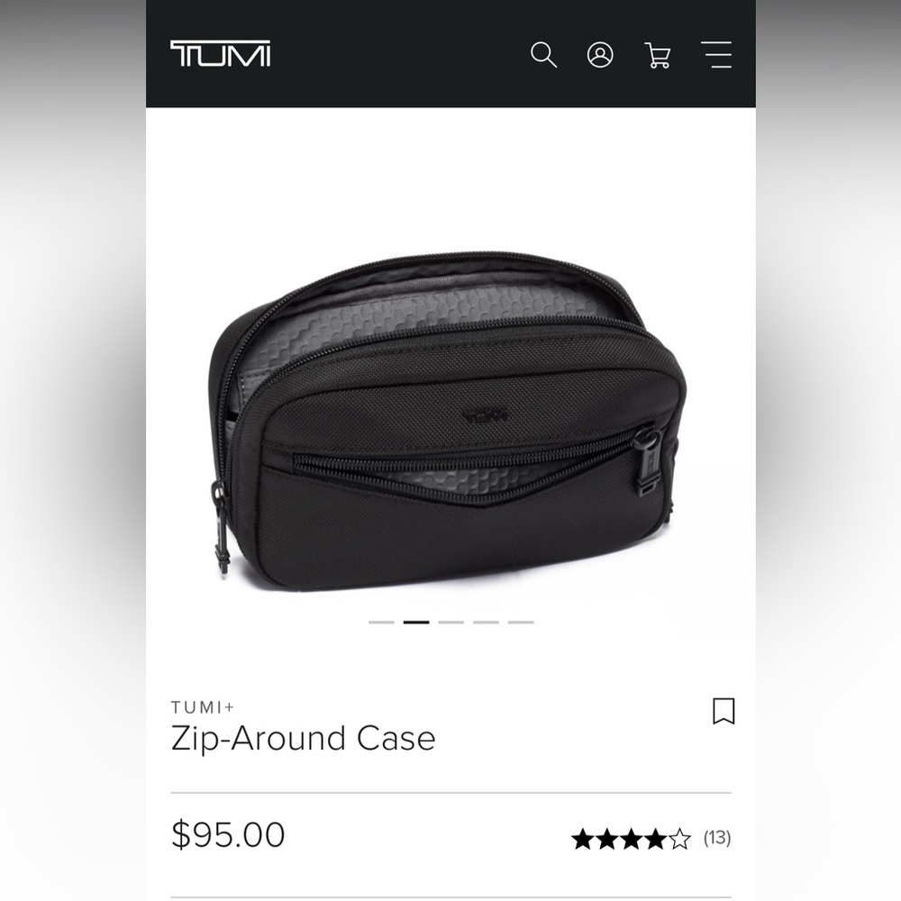 TUMI Zip Around Pouch